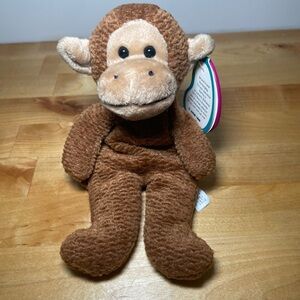 Avon Plush Monkey with Brown and Cream Fur
